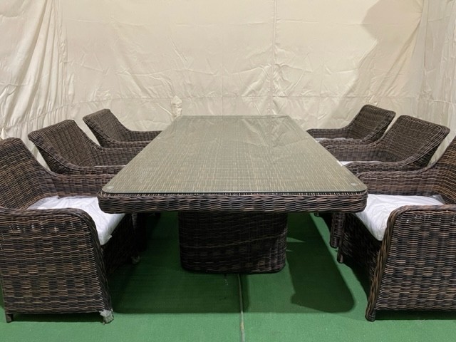 Ogrodowy zestaw stołowy Catalaya x295