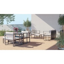 Aredo ogrodowy zestaw stołowy L156