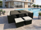Boreas L Firepit ogrodowy zestaw stołowy 