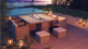 Ogrodowy zestaw stołowy Brooklyn Firepit L x34