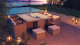 Brooklyn L Firepit ogrodowy zestaw stołowy L184