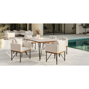 Cordoba Dining L + dwa leżaki Cordoba