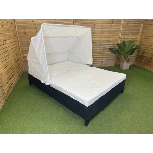 Noralda leżak ogrodowy z baldachimem 242