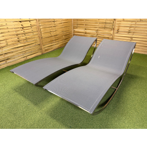 Martini zestaw leżaków stalowych 216