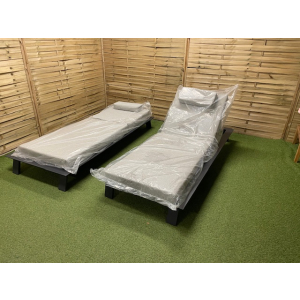 Nila aluminiowy leżak ogrodowy 138